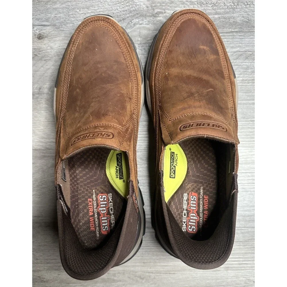 Skechers Men's Skechers Respected Elgin Shoes Casual Moccasin Size 11.5